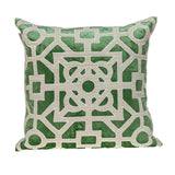 Parkland Collection Hazel Transitional Green/Sage Throw Pillow