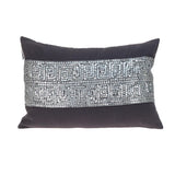 Parkland Collection Misty Transitional Gray Throw Pillow