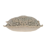 Parkland Collection Abu Transitional Beige Throw Pillow
