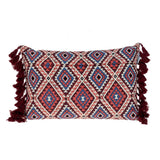 Parkland Collection Blossy Transitional Beige Throw Pillow