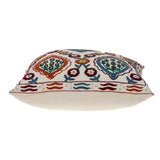 Parkland Collection Florina Transitional Beige Throw Pillow