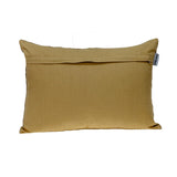 Parkland Collection Aster Transitional Gold Throw Pillow