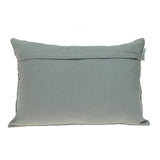 Parkland Collection Aster Transitional Silver Throw Pillow