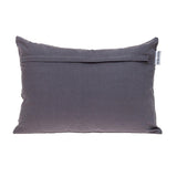 Parkland Collection Aster Transitional Gray Throw Pillow