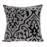 Parkland Collection Carmela Transitional Black Throw Pillow