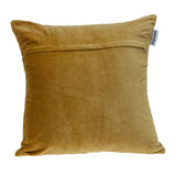 Parkland Collection Carmela Transitional Mustard Yellow Throw Pillow