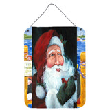 Caroline'S Treasures Pjc1001Ds1216 A Little Bird Told Me Santa Claus Wall Or Door Hanging Prints, 16 X 12, Multicolor