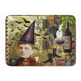 Caroline'S Treasures Broom Rides And Spells Halloween Floor Mat, 19 X 27, Multicolor