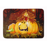 Caroline'S Treasures Somebody To Love Pumpkin Halloween Floor Mat, 19 X 27, Multicolor