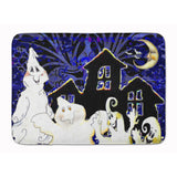 Caroline'S Treasures Gang'S All Here Ghosts Halloween Floor Mat, 19 X 27, Multicolor