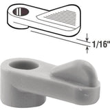 PL7739 Prime-Line 1/16 In. Gray Swivel Plastic Screen Clips with Screws (12 Count)