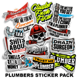 Plumbers Sticker Pack