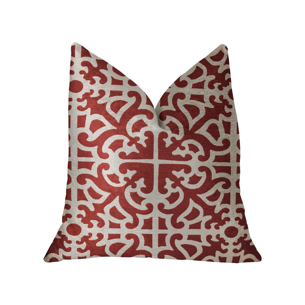 Plutus Red Romance Luxury Throw Pillow - Thumbnail 2