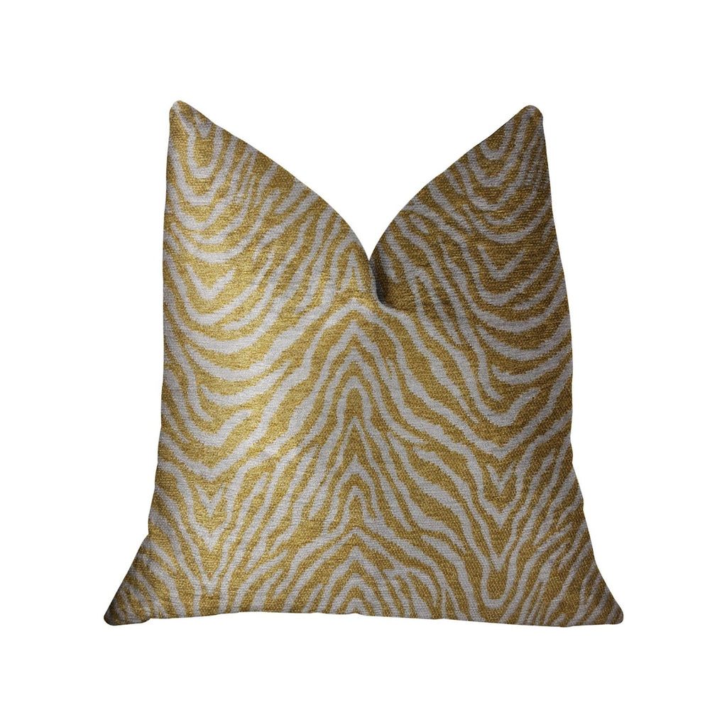 Plutus Oasis Waves Luxury Throw Pillow - Double Sided