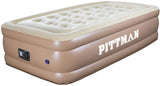 Pittman Twin Comfort Never Leak Double High Air Mattress With Built-In Electric Pump
