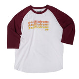 PDP Cardinal/White 3/4 Sleeve Shirt, Small