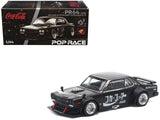 Skyline GTR V8 Drift Hakosuka RHD (Right Hand Drive) CocaCola Black 1/64 Diecast Model Car by Pop Race