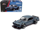 Skyline GTR V8 Drift Hakosuka RHD (Right Hand Drive) Gray Tokyo Auto Salon Hong Kong 2025 Special Edition 1/64 Diecast Mode