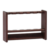 Wooden Mallet Fishing Rod Rack, 5 Rod, Mahogany