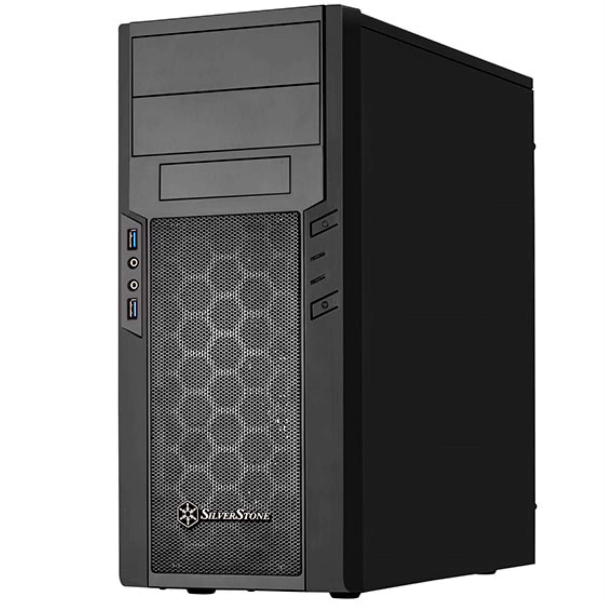 Black, Plastic Panel, Steel Body Black Internal, Atx (Maximum 12''*11''), M-Atx M/B, 2*120Mm Fan Slots (Included 1*120Mm Fan), 1