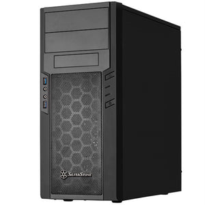 Black, Plastic Panel, Steel Body Black Internal, Atx (Maximum 12''*11''), M-Atx M/B, 2*120Mm Fan Slots (Included 1*120Mm Fan), 1