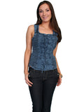 SLEEVELESS BLOUSE PERUVIAN COTTON