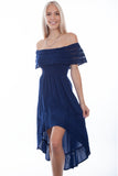 Off Shoulder Hi/Lo Dress -Like New