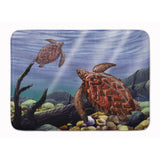 Caroline'S Treasures Sea Turtles Floor Mat, 19 X 27, Multicolor