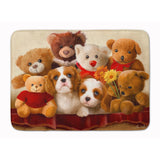 Caroline'S Treasures Cavalier Spaniel Friends Forever Floor Mat, 19 X 27, Multicolor