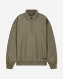 Essential Quarter Zip - Olive