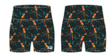 Women's High-Waisted Seamless Front Compression Training Shorts | Polly's Packing