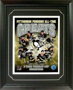 11X14 Deluxe Frame - Pittsburgh Penguins Greats