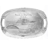 Pittsburgh Skyline Luncheon Tray