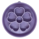 Flower eBowl Deep Slow Feeder Dog Bowl for Enrichment | USA Made