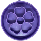 Flower eBowl Deep Slow Feeder Dog Bowl for Enrichment | USA Made