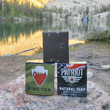 Pine Tar Natural Soap - Smoky and Citrus