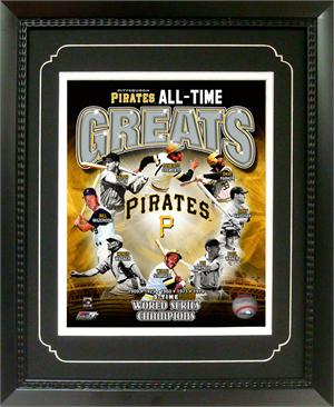 11X14 Deluxe Frame - Pittsburgh Pirates Greats
