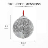 Patriotic Santa Ornament