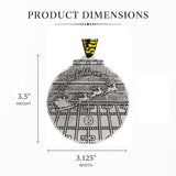 Pittsburgh Steelers O'er The Fields We Go Ornament