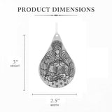 Healing Angel Teardrop Ornament