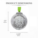 Baby's First Christmas Elephant Ornament