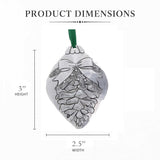 Pinecone Bulb Ornament