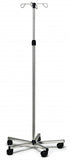 IV POLE STAINLESS STEEL 4HOOK LUMEX