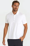 Coolest Polo Tech Shirt - White