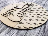 Happy Camper Door Hanger Unfinished Kit
