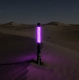 Big Moe Pink Edition LED Whips | Solid Color High-Output Safety Whips | Pair