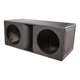 Qpower Qbomb Dual 12'' Ported Hp (Horn Ported) Enclosure