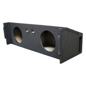 Qpower ''Qbomb'' Dual 10 Vented Empty Woofer Box - All Full Size Suv