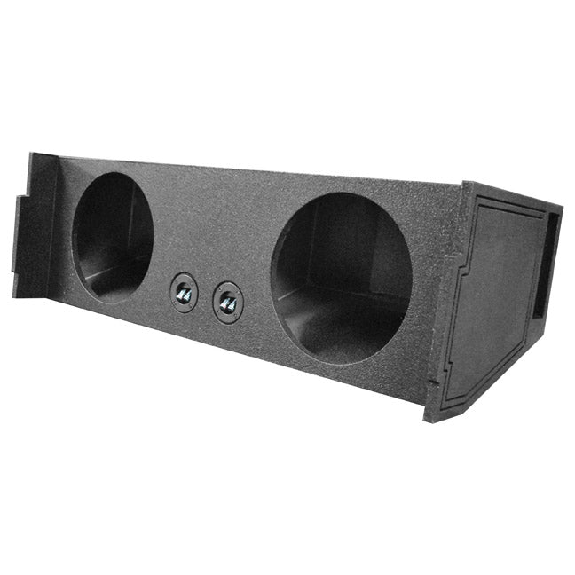 Qpower ''Qbomb'' Dual 12 Vented Empty Woofer Box - All Full Size Suv
