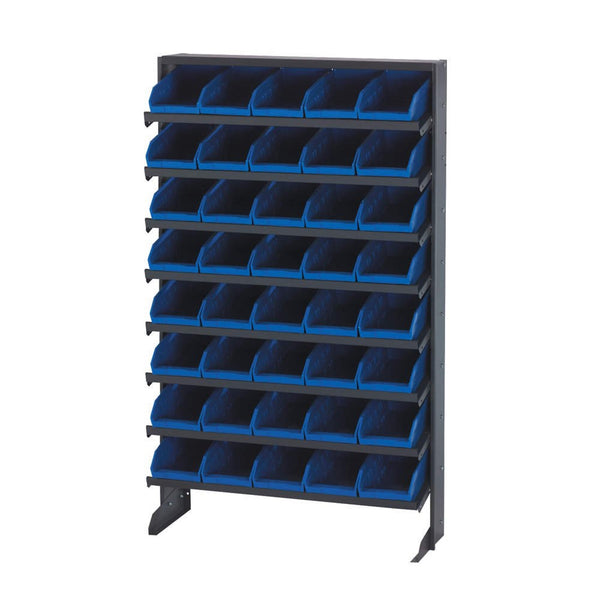 Pick Rack, Slopped, Single Sided, 12D X 36W X 60H, 400 Lbs. Capacity ...